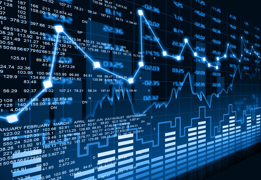 stock market chart